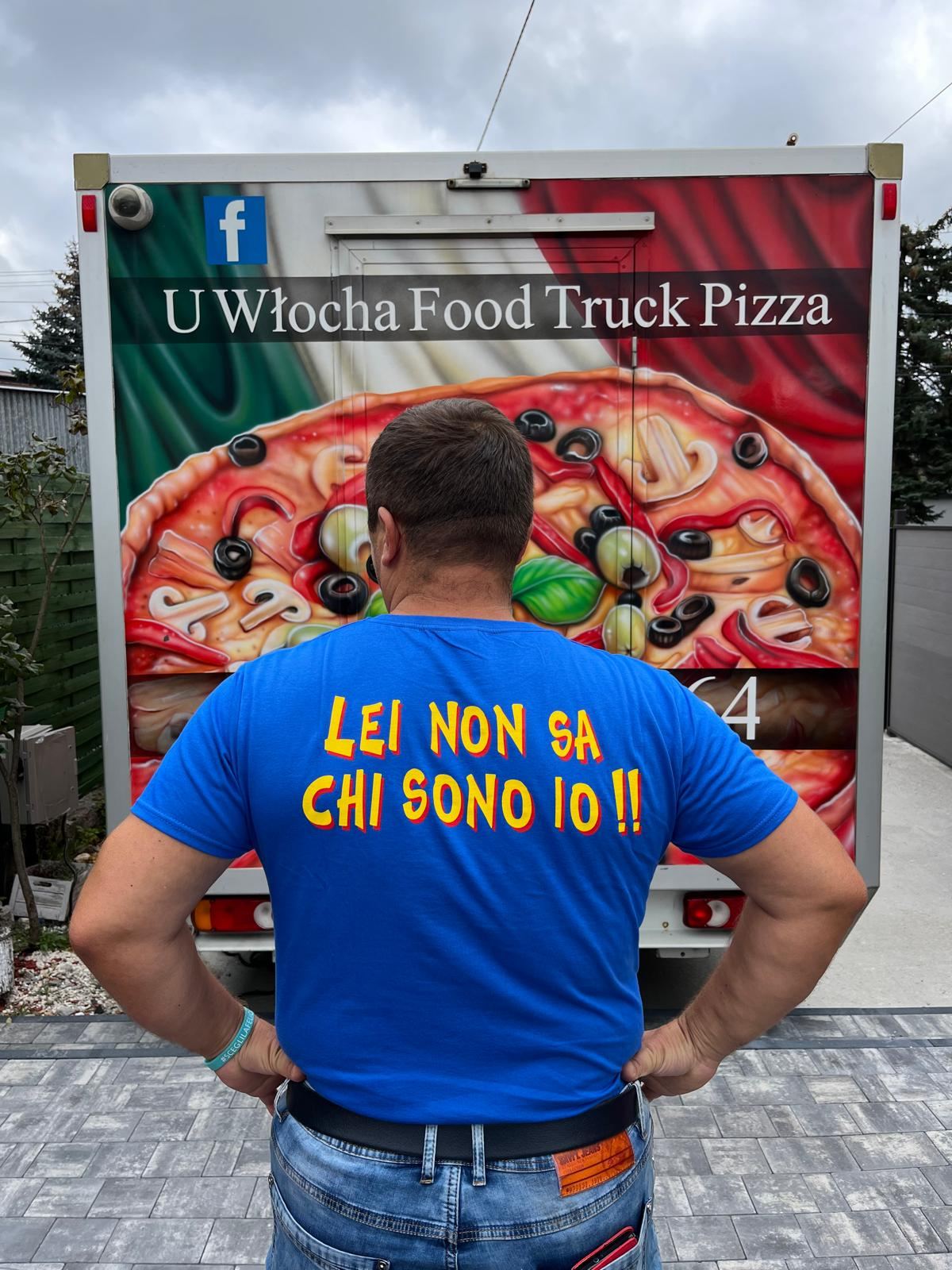 Tył food trucka U Włocha